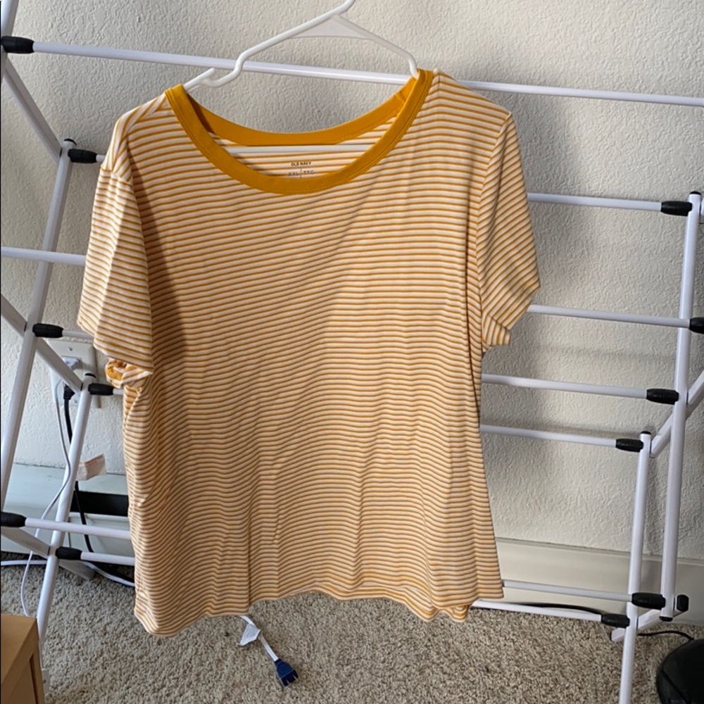 Old navy striped t-shirt 2XL